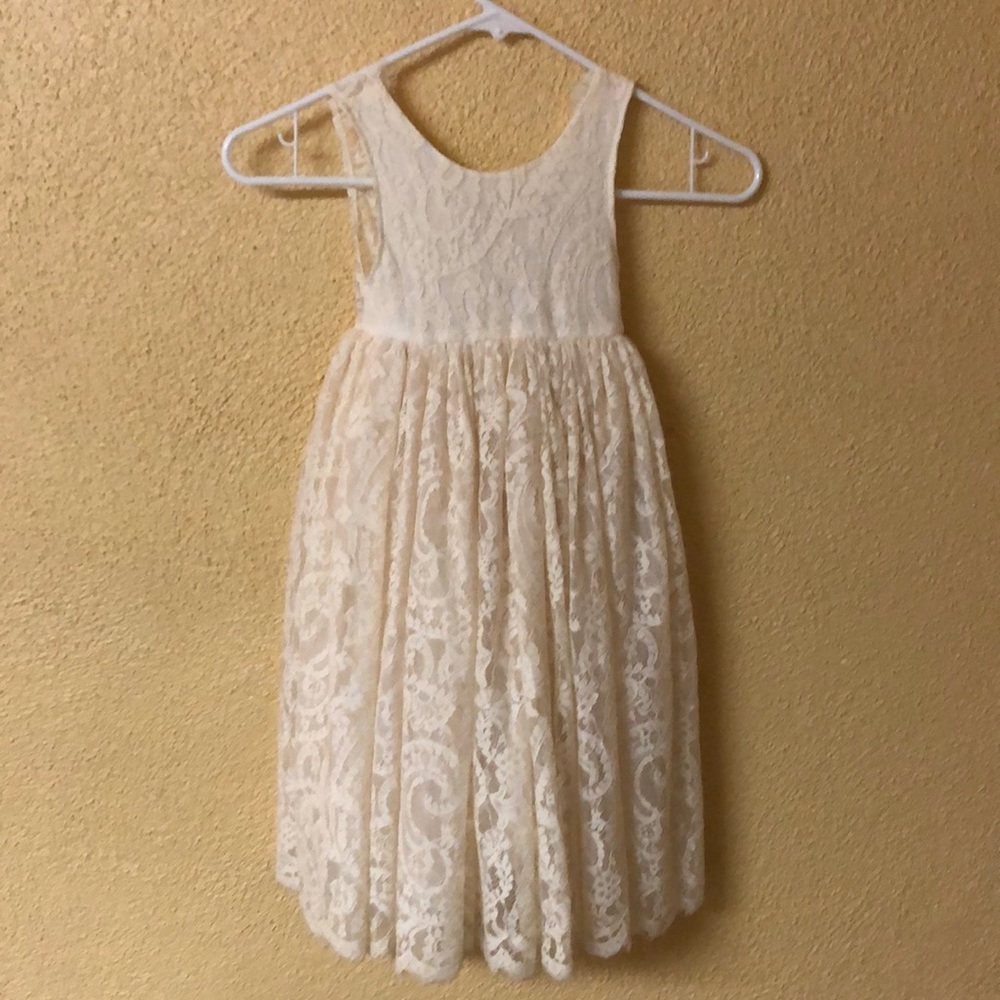 Little Girl’s Flower Girl Dress